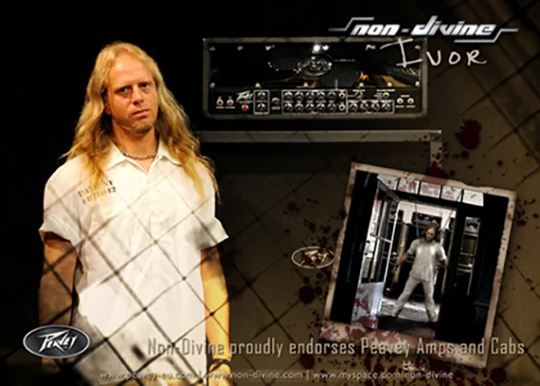 Non-Divine – Peavey amps and cabs endorsement – Ivor 01