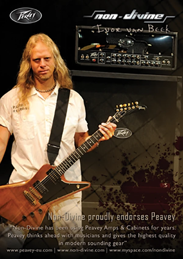 Non-Divine – Peavey amps and cabs endorsement – Ivor 02